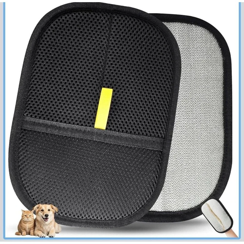 Shedly Sweep Pro 2-Pack Reusable Electrostatic‎ Pet Hair Removal Gloves